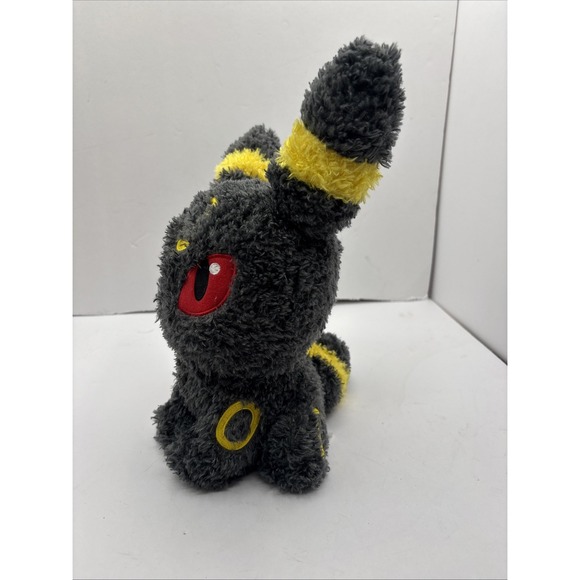 Sekiguchi Moko Umbreon Blackie Fluffy Plushie 11" Made In China - Picture 6 of 13
